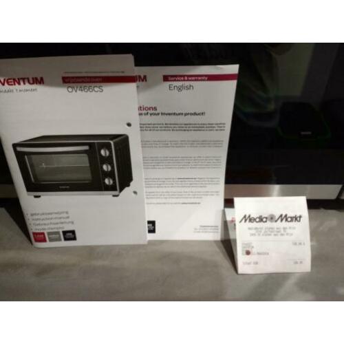 Grote Inventum vrijstaande oven