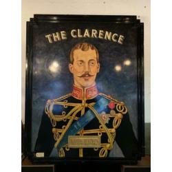Gavin Mayhem 1993 handgeschilderd pubbord London Vaux
