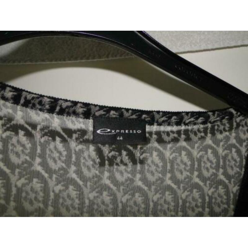 Expresso transparante blouse maat 44