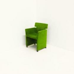 Artifort Key, groene Designstoelen, Vergader/eetkamerstoelen
