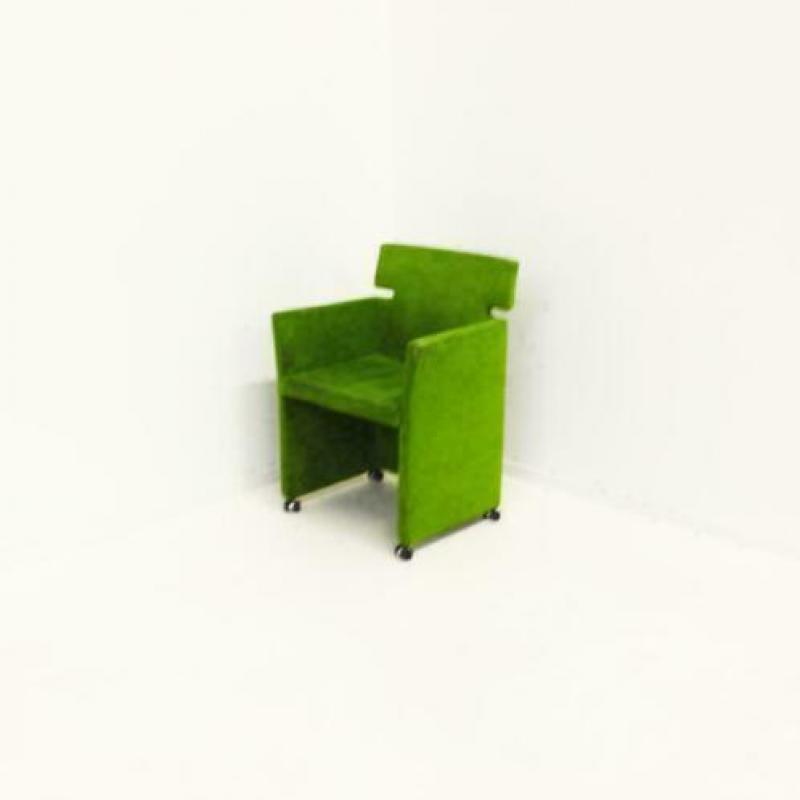 Artifort Key, groene Designstoelen, Vergader/eetkamerstoelen