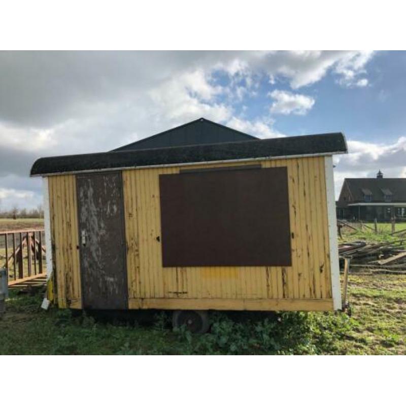 Schaftkeet / pipowagen to be