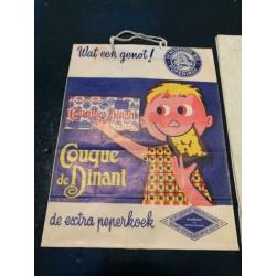 Delacre en Couque de Dinant - retro zakjes - jaren 50