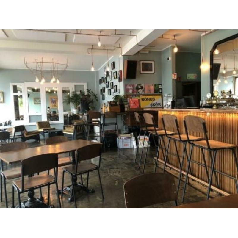 VINTAGE RESTAURANT STOELEN SCHOOLSTOELEN, stoel smokey 737