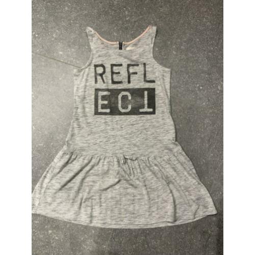 Stoer jurkje grijs logg h&m 134/140