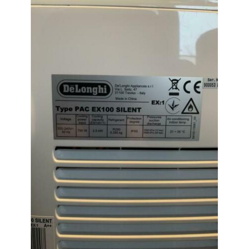 Mobiele airco Delonghi.