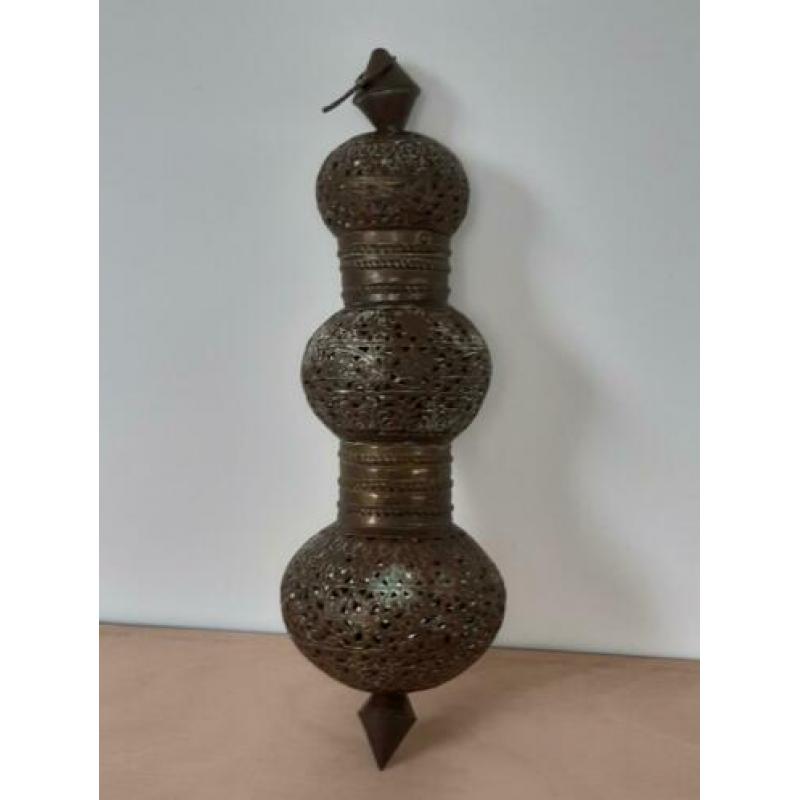 Oosterse hanglamp van koper