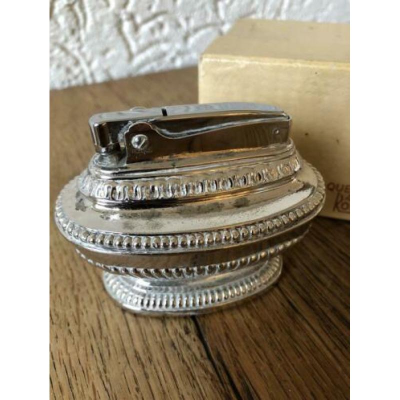 Vintage Ronson Aansteker Queen Anne Benzine Orig. Doos