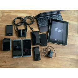 Apple iPad 32GB Asus Transformer TF201 Nokia HTC telefoons