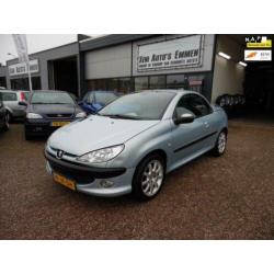 Peugeot 206 CC 2.0-16V 1e Eigenaar, Leer, LM-Velgen, Cabrio.