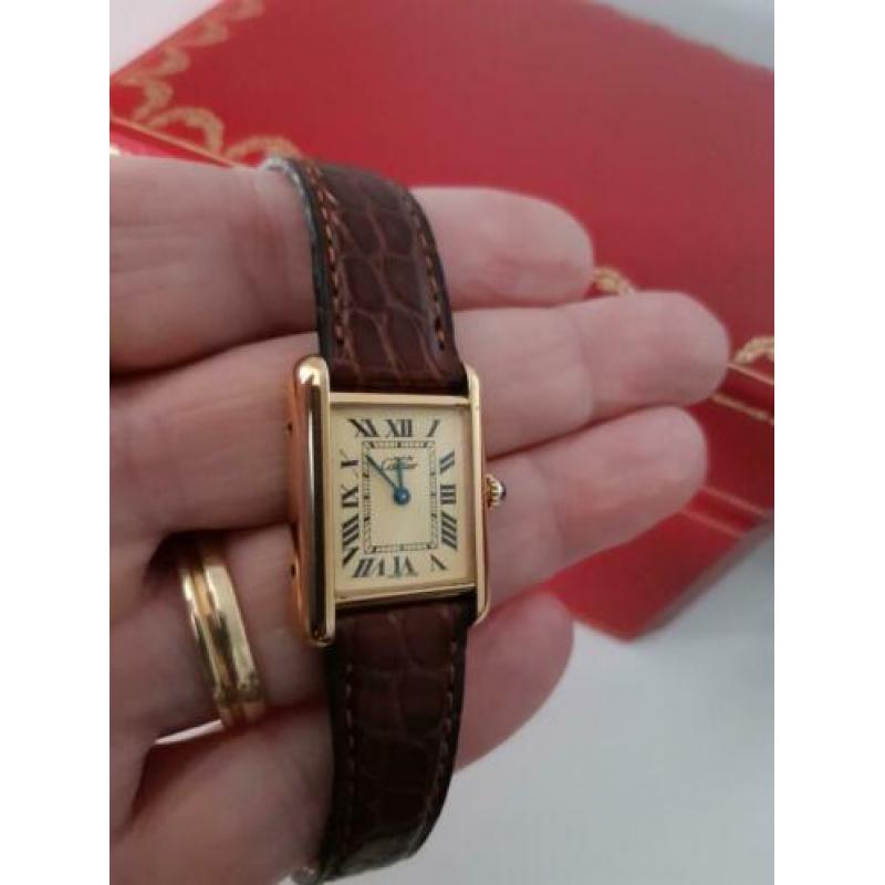 Cartier Tank Vermeil