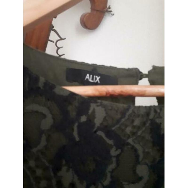 Alix jurk maat xl zwart groen