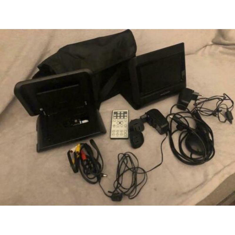 Portable DVD speler voor in de auto