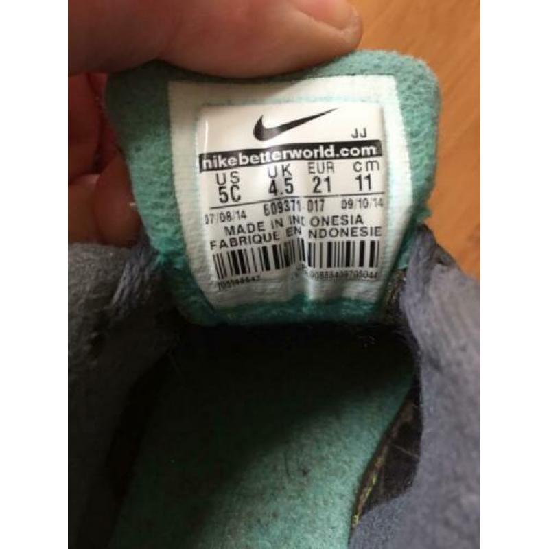 Super mooie blauwe leren Nike Sneaker 21