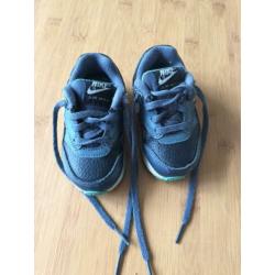 Super mooie blauwe leren Nike Sneaker 21