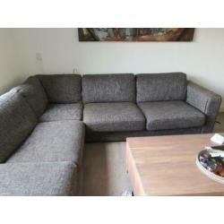Hoekbank met lounge gedeelte + love seat Henders & Hazel