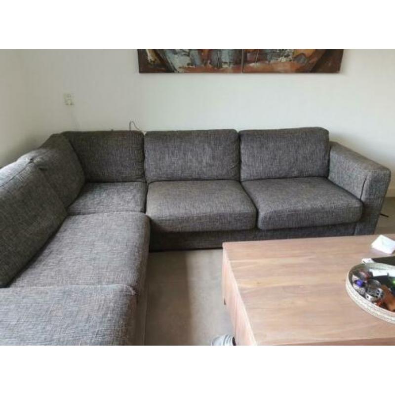 Hoekbank met lounge gedeelte + love seat Henders & Hazel