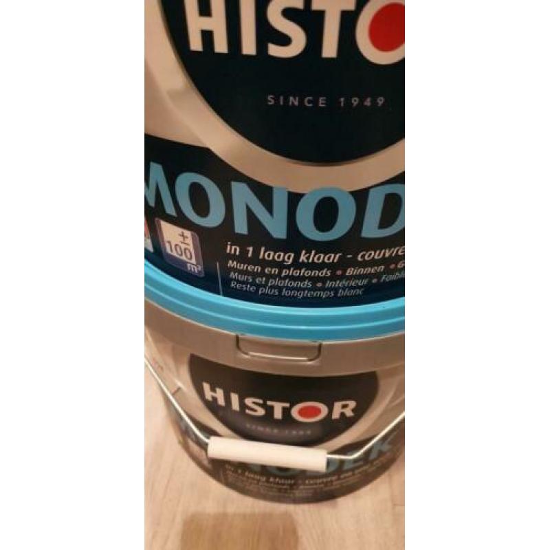 Histor monodek blanc Wit, 3 volle emmers