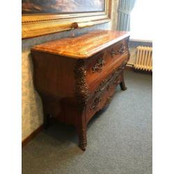 Antieke Commode kast met marmeren blad