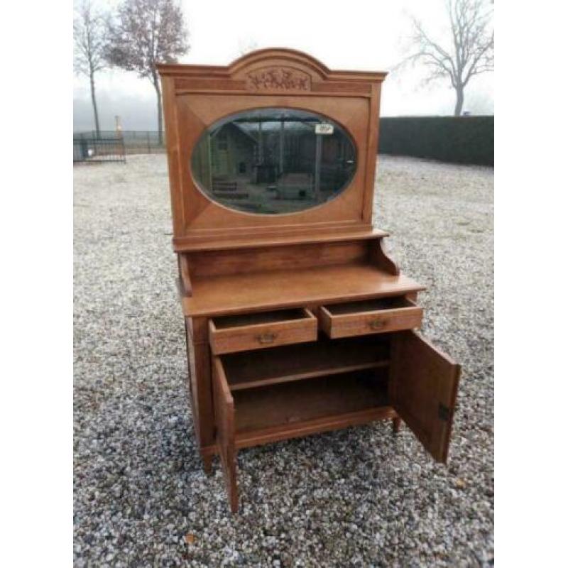 630 a, antiek eiken commode te koop
