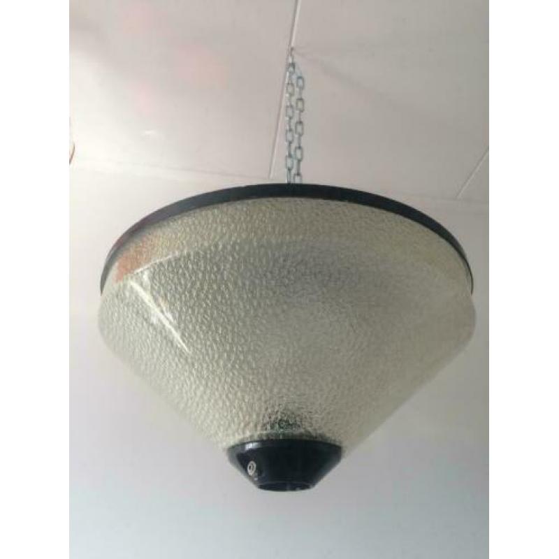 Vintage zeldzame XXL Industriele lamp INDUSTRIA ROTTERDAM 60
