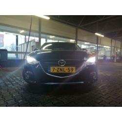 Mazda 3 jet black metallic - 2.2 150 pk GT-M 5-drs automaat