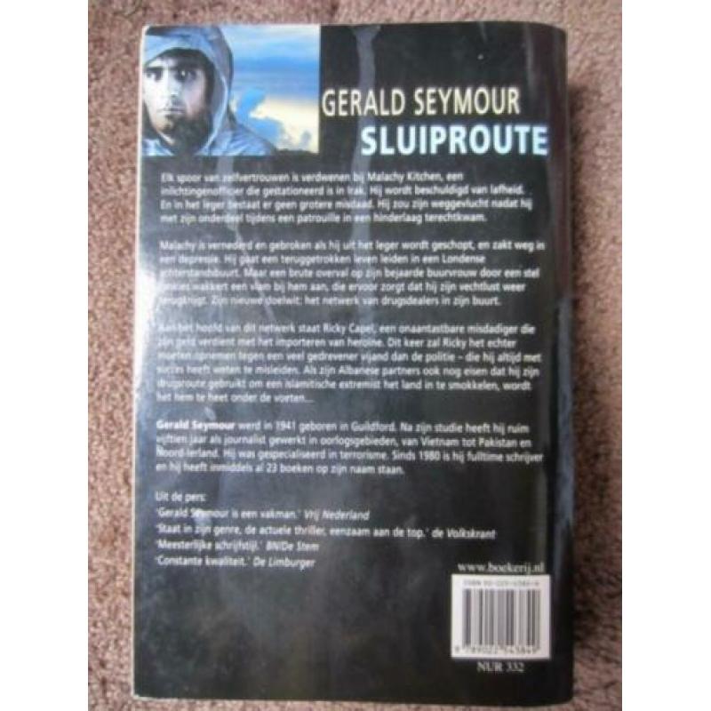 O220: Thriller Sluiproute van Gerald Seymour. Nadat hij w