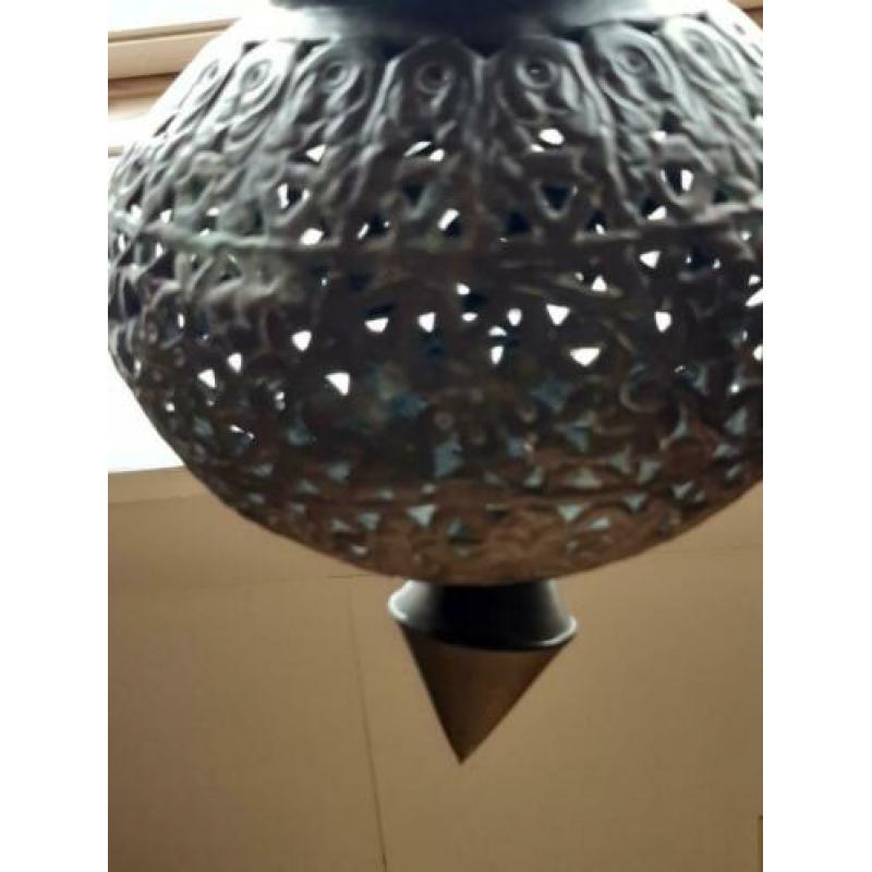 Oosterse hanglamp van koper