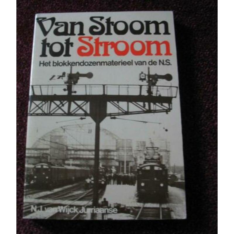 blokkendozenmaterieel NS Spoorwegen treinen van stoom tot