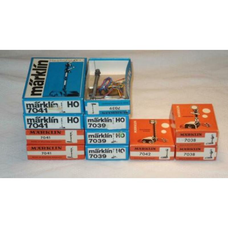 Partij Marklin vorm/lichtseinen 7041/7039/7038/7188 (#550)