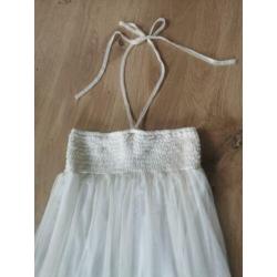 Waanzinnig mooie jurk van Zero Jeans mt 140 - 146 Als nieuw!