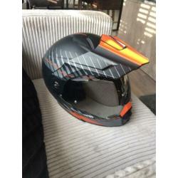 Scorpion adp-1 oranje zwart KTM adventure maat L