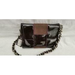 E356 TOV ESSENTIALS clutch / schoudertas nieuw met kaartje