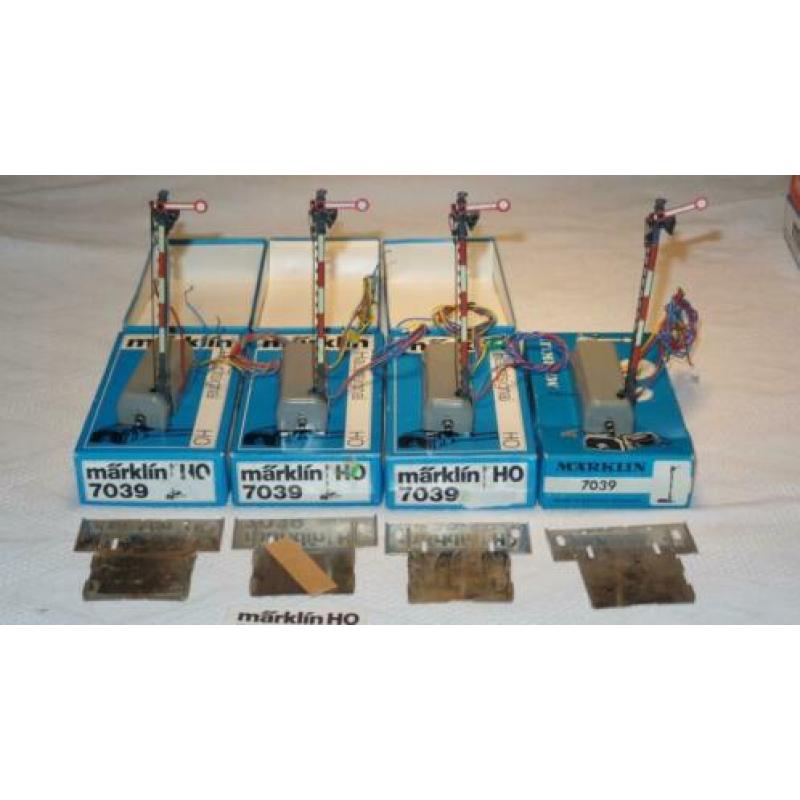 Partij Marklin vorm/lichtseinen 7041/7039/7038/7188 (#550)
