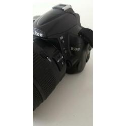 Nikon D5000 plus Sigma 17-70