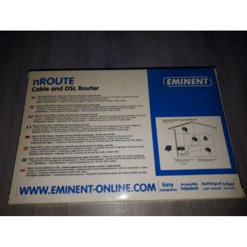 te koop eminent router