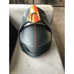 Scorpion adp-1 oranje zwart KTM adventure maat L