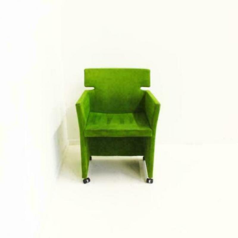 Artifort Key, groene Designstoelen, Vergader/eetkamerstoelen