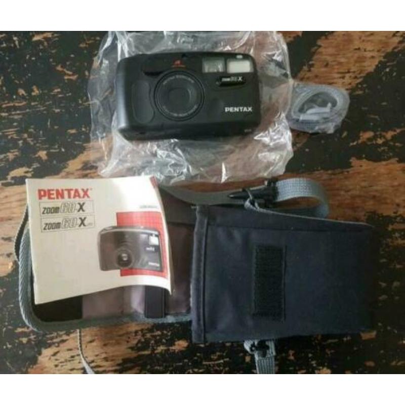 »Pentax Zoom 60 X nieuw (!) in verpakking met boekje bieden!