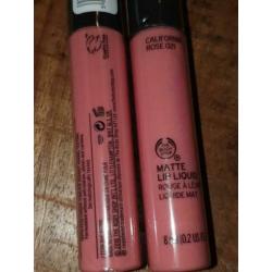 The Body Shop Matte Lip Liquid | California Rose 021 | 2x