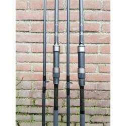 2x B-carp Power Grip 12ft 2.75lb in nieuwstaat