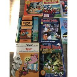12 tijdschriften o.a. Donald Duck, Kuifje en Asterix