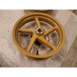 Gilera DNA set velgen NIEUW 13 en 14 inch wielen
