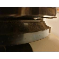 Freeskoppen ramen/deuren met kraalprofiel Duivenjager as40mm