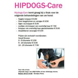 HIPDOGS CARE voor nagels en vachtverzorging bij u thuis