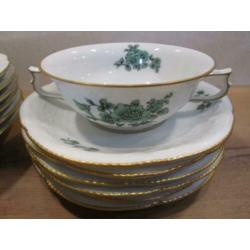 Sanssouci weiss Grune Blume Rosenthal groene bloem