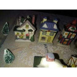 Miniatuur huisjes Fortune Island. Een hele serie
