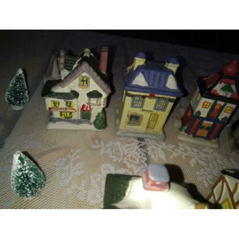 Miniatuur huisjes Fortune Island. Een hele serie