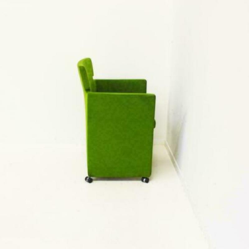 Artifort Key, groene Designstoelen, Vergader/eetkamerstoelen