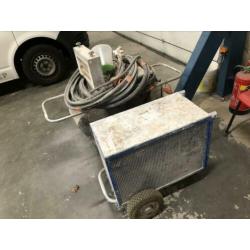 HAMA Spackspuitmachine + H1100 Compressor